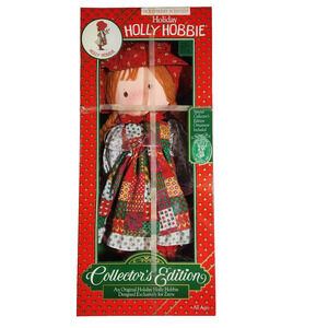 Holiday Christmas Holly Hobbie Doll Hollyberry Patchwork Collector's Edition